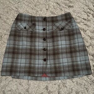 Plaid skirt